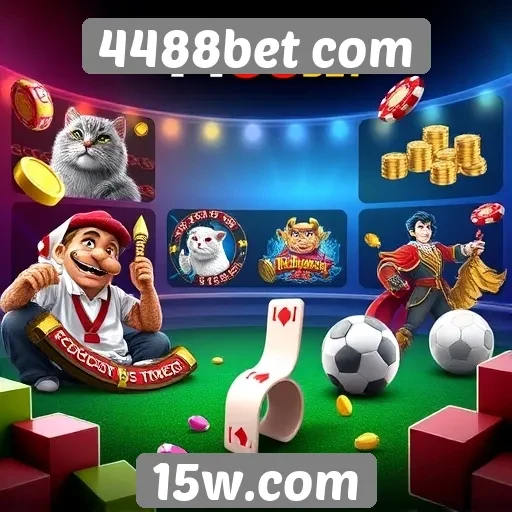 Opções de jogos disponíveis em 4488bet com