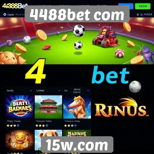 Estudo sobre a variedade de jogos oferecidos na 4488bet com